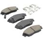 MPA 1003-0373C Quality-Built Black Series Ceramic Brake Pads w/ Hardware