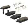 MPA 1003-0374AC Quality-Built Black Series Ceramic Brake Pads w/ Hardware