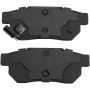 MPA 1003-0374AC Quality-Built Black Series Ceramic Brake Pads w/ Hardware
