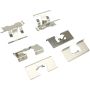 MPA 1003-0374AC Quality-Built Black Series Ceramic Brake Pads w/ Hardware
