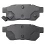 MPA 1003-0374C Quality-Built Black Series Ceramic Brake Pads w/ Hardware