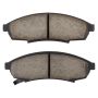 MPA 1003-0376C Quality-Built Black Series Ceramic Brake Pads w/ Hardware