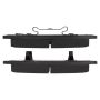 MPA 1003-0376M Quality-Built Black Series Semi-Metallic Brake Pads w/ Hardware