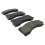 MPA 1003-0379M Quality-Built Black Series Semi-Metallic Brake Pads