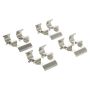 MPA 1003-0383C Quality-Built Black Series Ceramic Brake Pads w/ Hardware