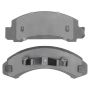 MPA 1003-0387C Quality-Built Black Series Ceramic Brake Pads w/ Hardware