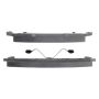 MPA 1003-0387C Quality-Built Black Series Ceramic Brake Pads w/ Hardware