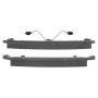 MPA 1003-0387M Quality-Built Black Series Semi-Metallic Brake Pads w/ Hardware