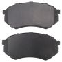MPA 1003-0389C Quality-Built Black Series Ceramic Brake Pads w/ Hardware