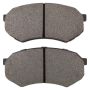 MPA 1003-0389C Quality-Built Black Series Ceramic Brake Pads w/ Hardware