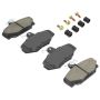 MPA 1003-0391C Quality-Built Black Series Ceramic Brake Pads w/ Hardware
