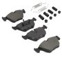 MPA 1003-0394C Quality-Built Black Series Ceramic Brake Pads w/ Hardware