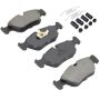 MPA 1003-0395M Quality-Built Black Series Semi-Metallic Brake Pads w/ Hardware