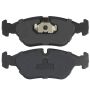 MPA 1003-0395M Quality-Built Black Series Semi-Metallic Brake Pads w/ Hardware