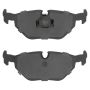 MPA 1003-0396C Quality-Built Black Series Ceramic Brake Pads w/ Hardware