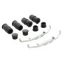 MPA 1003-0396C Quality-Built Black Series Ceramic Brake Pads w/ Hardware