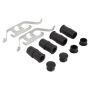 MPA 1003-0396M Quality-Built Black Series Semi-Metallic Brake Pads w/ Hardware