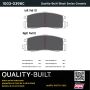 MPA 1003-0398C Quality-Built Black Series Ceramic Brake Pads w/ Hardware