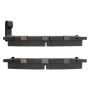 MPA 1003-0399C Quality-Built Black Series Ceramic Brake Pads w/ Hardware