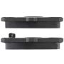 MPA 1003-0402M Quality-Built Black Series Semi-Metallic Brake Pads w/ Hardware