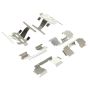 MPA 1003-0409C Quality-Built Black Series Ceramic Brake Pads w/ Hardware