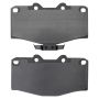 MPA 1003-0410C Quality-Built Black Series Ceramic Brake Pads w/ Hardware