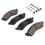 MPA 1003-0412C Quality-Built Black Series Ceramic Brake Pads w/ Hardware