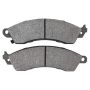 MPA 1003-0412M Quality-Built Black Series Semi-Metallic Brake Pads w/ Hardware