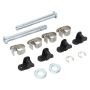 MPA 1003-0412M Quality-Built Black Series Semi-Metallic Brake Pads w/ Hardware