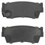 MPA 1003-0418C Quality-Built Black Series Ceramic Brake Pads w/ Hardware