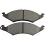 MPA 1003-0421M Quality-Built Black Series Semi-Metallic Brake Pads w/ Hardware