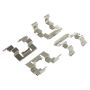 MPA 1003-0422C Quality-Built Black Series Ceramic Brake Pads w/ Hardware