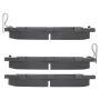 MPA 1003-0422C Quality-Built Black Series Ceramic Brake Pads w/ Hardware