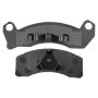 MPA 1003-0431M Quality-Built Black Series Semi-Metallic Brake Pads w/ Hardware