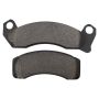MPA 1003-0431M Quality-Built Black Series Semi-Metallic Brake Pads w/ Hardware
