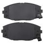 MPA 1003-0435C Quality-Built Black Series Ceramic Brake Pads w/ Hardware