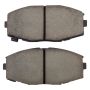 MPA 1003-0435C Quality-Built Black Series Ceramic Brake Pads w/ Hardware