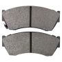 MPA 1003-0451C Quality-Built Black Series Ceramic Brake Pads w/ Hardware