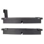 MPA 1003-0451C Quality-Built Black Series Ceramic Brake Pads w/ Hardware