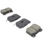 MPA 1003-0455C Quality-Built Black Series Ceramic Brake Pads