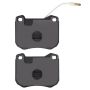 MPA 1003-0455C Quality-Built Black Series Ceramic Brake Pads