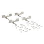 MPA 1003-0458C Quality-Built Black Series Ceramic Brake Pads w/ Hardware