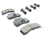 MPA 1003-0459C Quality-Built Black Series Ceramic Brake Pads w/ Hardware