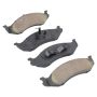 MPA 1003-0477M Quality-Built Black Series Semi-Metallic Brake Pads