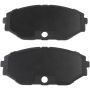 MPA 1003-0486C Quality-Built Black Series Ceramic Brake Pads w/ Hardware