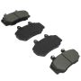 MPA 1003-0492C Quality-Built Black Series Ceramic Brake Pads