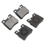 MPA 1003-0495C Quality-Built Black Series Ceramic Brake Pads