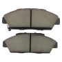 MPA 1003-0496C Quality-Built Black Series Ceramic Brake Pads w/ Hardware