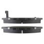 MPA 1003-0496C Quality-Built Black Series Ceramic Brake Pads w/ Hardware