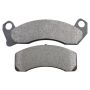 MPA 1003-0499M Quality-Built Black Series Semi-Metallic Brake Pads w/ Hardware